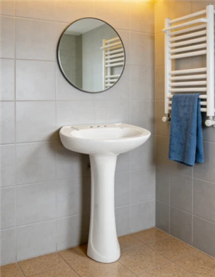 Com fer que un bany d'hotel de 4㎡ se senti una boutique, sense el pressupost ...